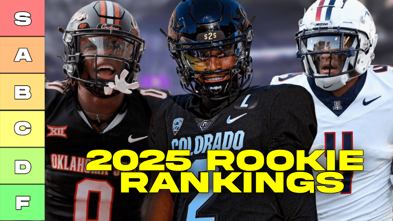Way Too Early 2025 Dynasty Rookie Rankings & Tiers (Top 24) Fantasy