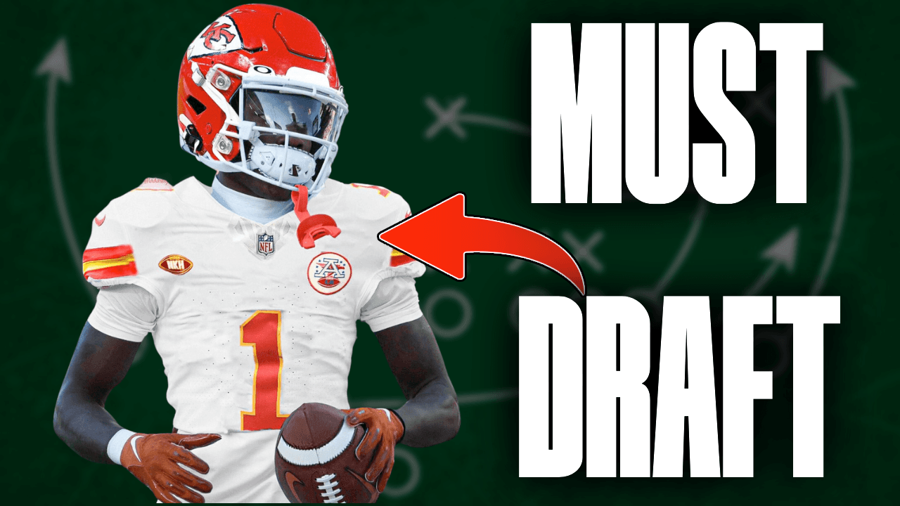 Why You Need to Draft Xavier Worthy in 2024 Fantasy Football