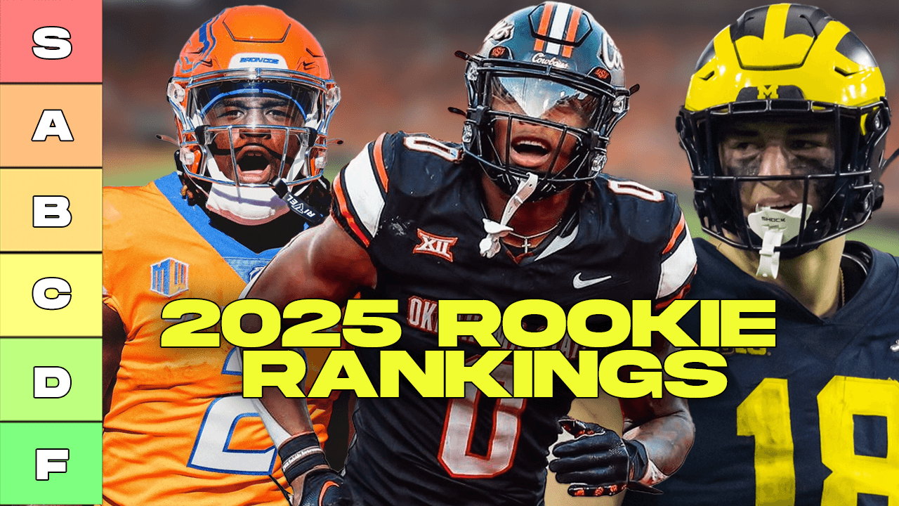 Way Too Early UPDATED 2025 Dynasty Rookie Rankings & Tiers (Top 48)